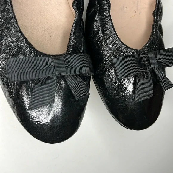Stuart Weitzman Raven black ballet flats Size 9.5 M - Picture 5 of 14